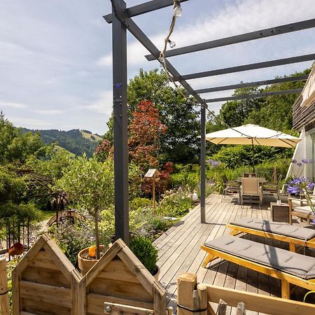 Waldlounge - Gartenwohnung Oberstaufen Exterior photo